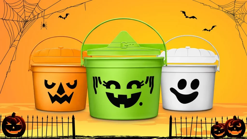 McDonald's Halloween buckets